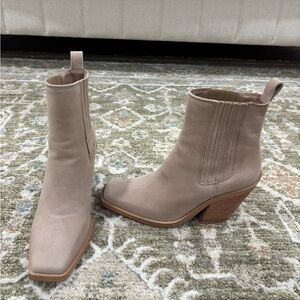 Vince Camuto Tan Leather Oxfords